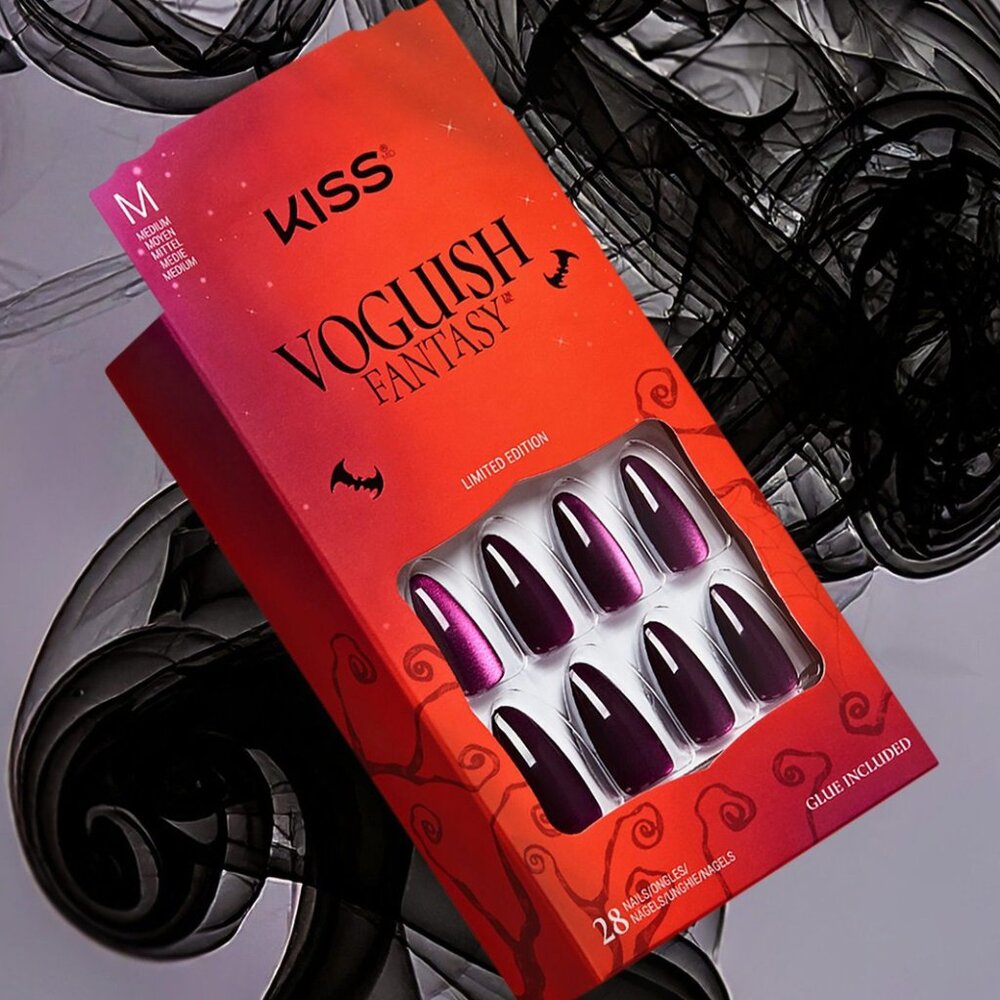 KISS Voguish Fantasy Limited Edition Halloween Nails / Devilish Disco